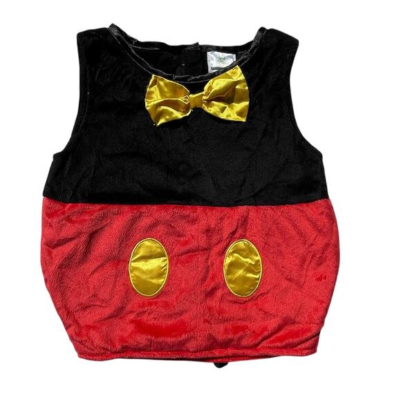 Disney Baby Mickey Mouse Pullover Velcro 1 Piece Costume (0-6 mo) - Picture 1 of 6